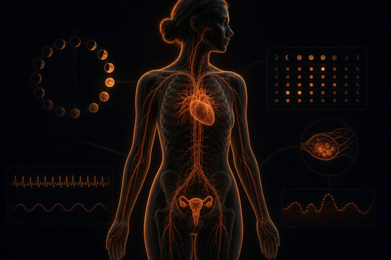 Sensor Bio editorial hero for How HRV Menstrual Cycle Is Computed at the Signal Level