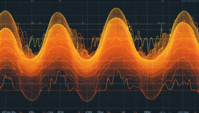 PPG waveform morphology series showing compensatory reserve index changes across physiological states